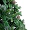 10ft. Unlit Two-Tone Buckeye Glittered Pine Artificial Christmas Tree